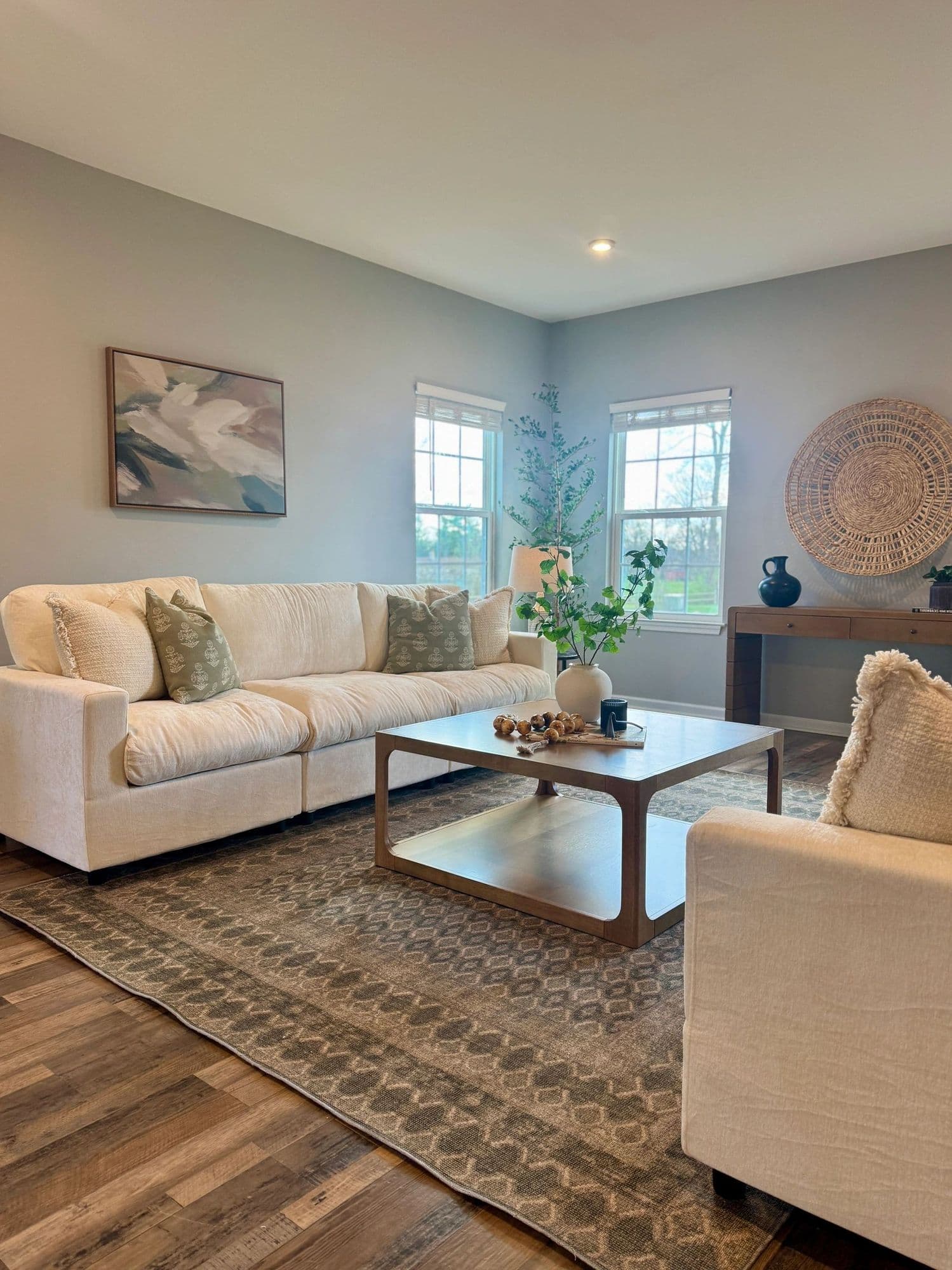 Home staged by Jovi French on Woodland Creek Court, Blacklick